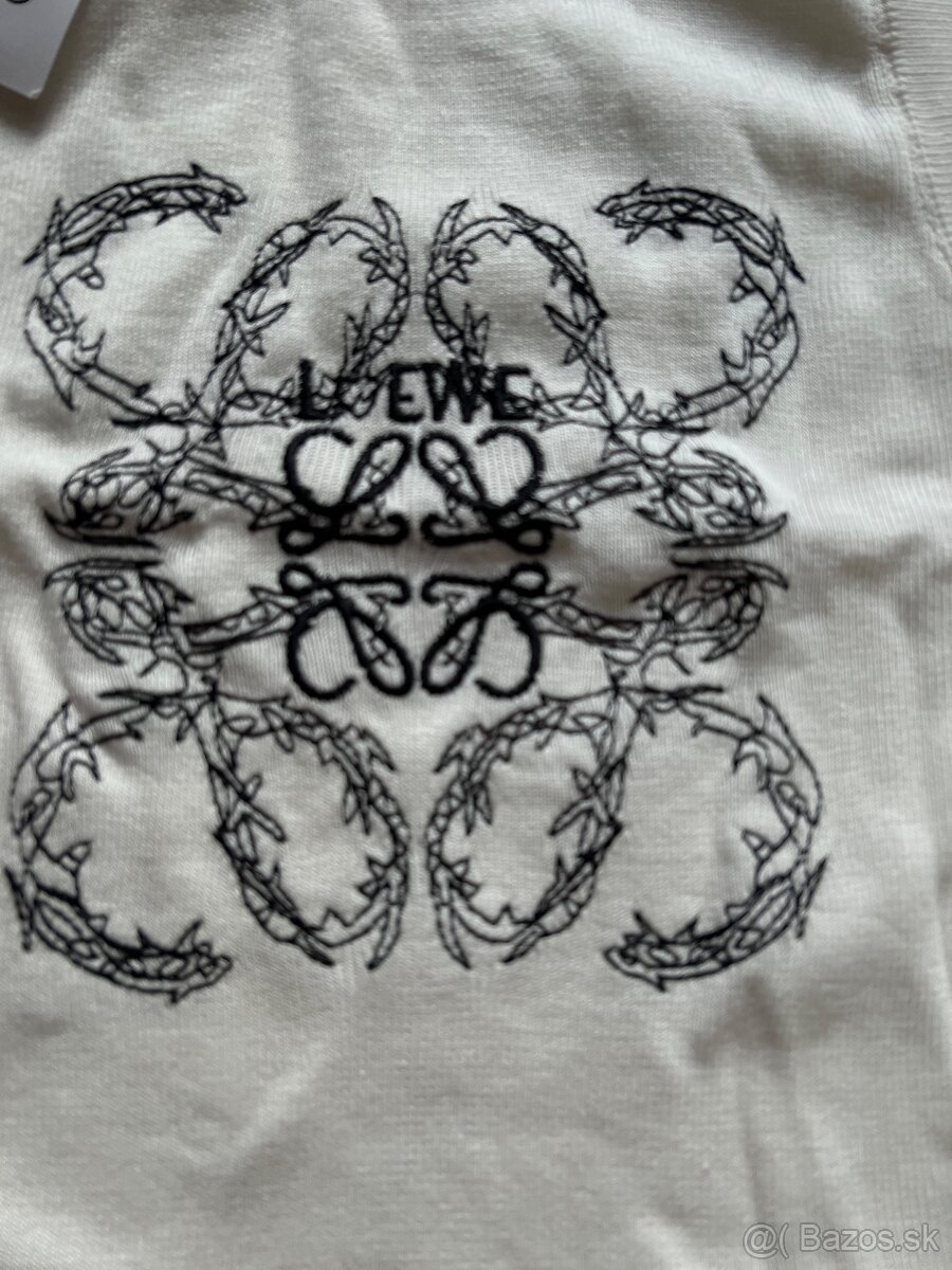 Dámsky biely top Loewe - 2