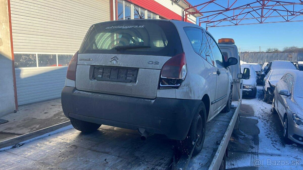 Citroen C2 1,4HDI 50kw kód motora: 8HZ - 2