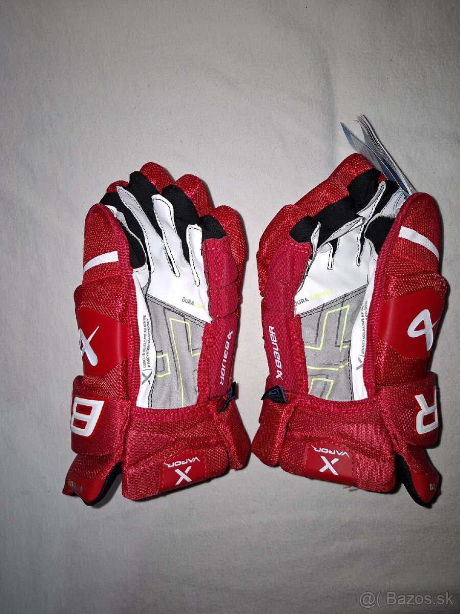 Červené rukavice Bauer - 2