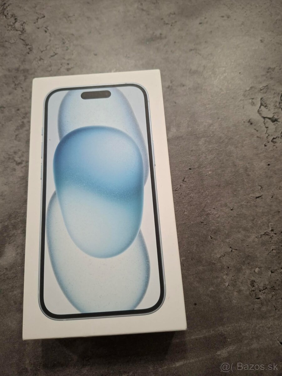 Predám IPhone 15, 128GB, Light blue - 2