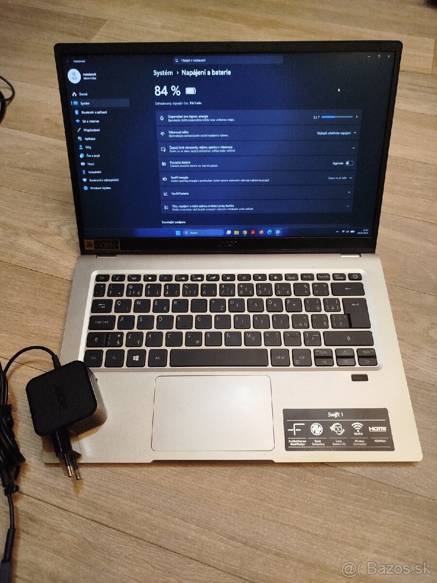 Acer Swift 1, 8/265 win 11 - 2