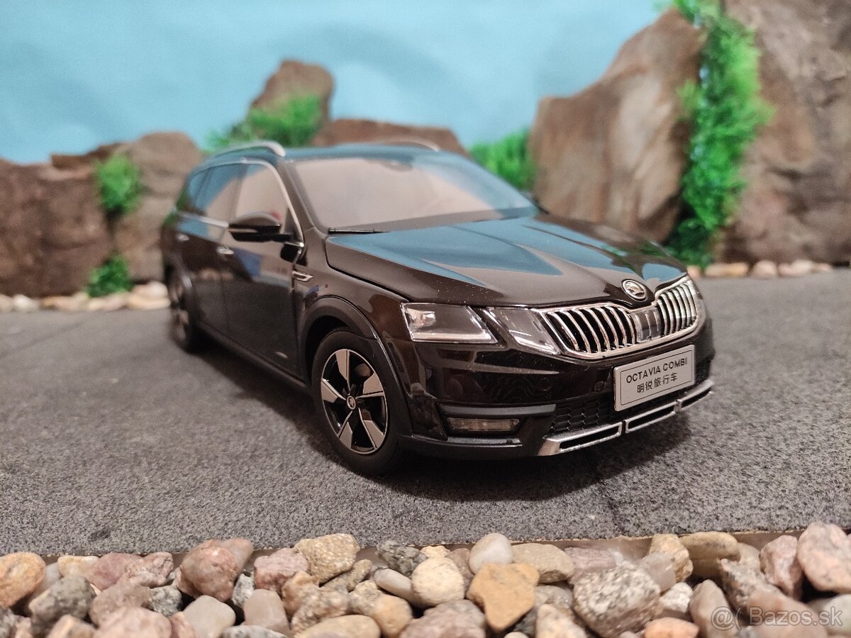 Prodám model 1:18 Škoda octavia 3 facelift - 2