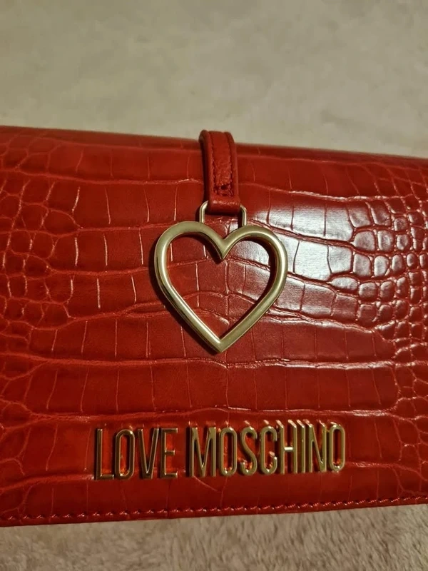 Červená kabelka Moschino - 2