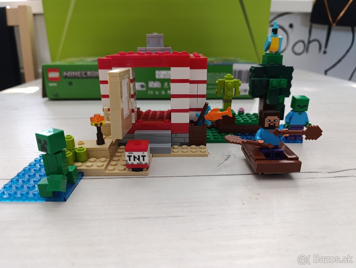 LEGO Minecraft 21275 TNT dom v džungli - 2