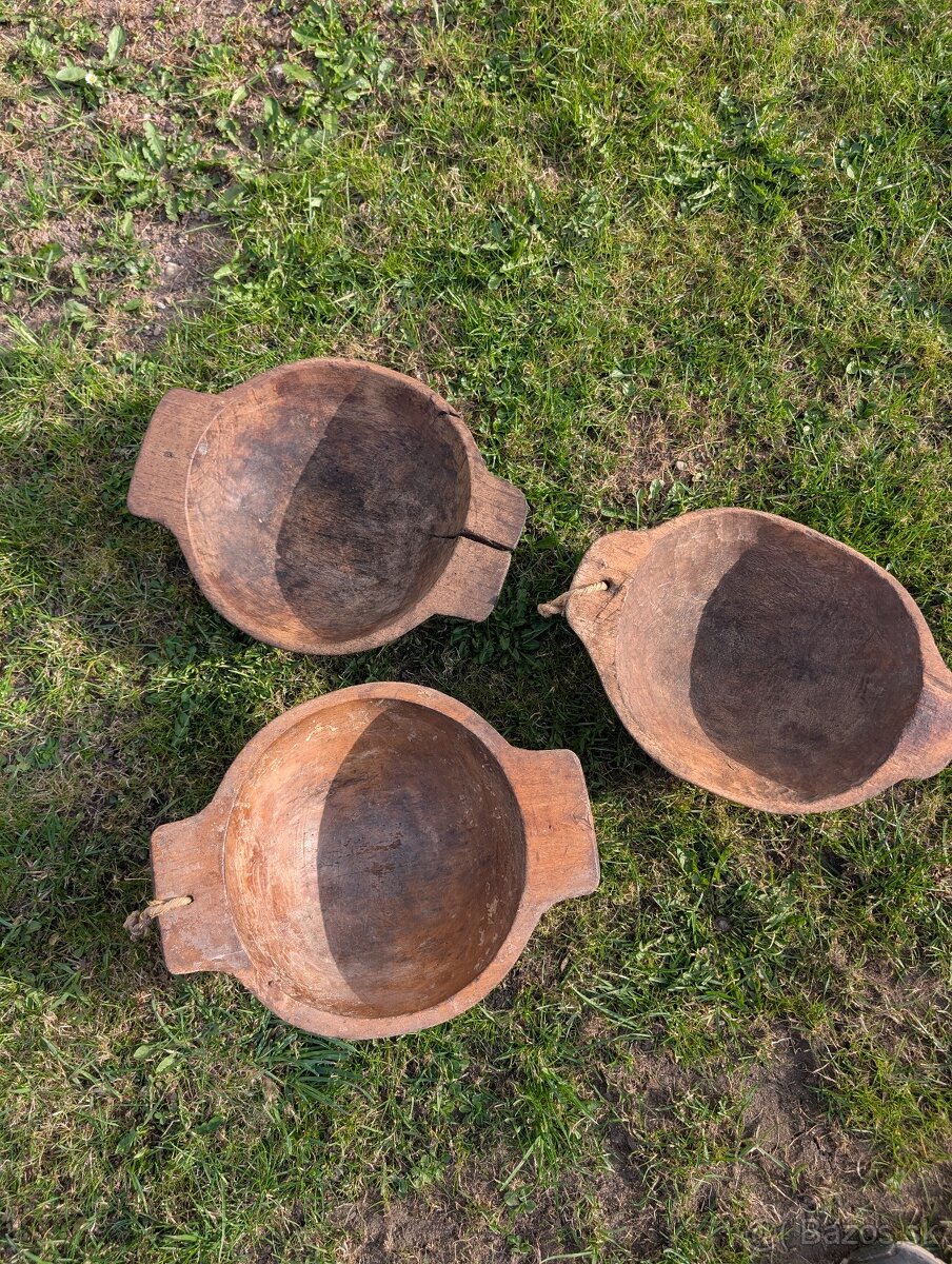Drevené korýtko (okrúhle) - 2