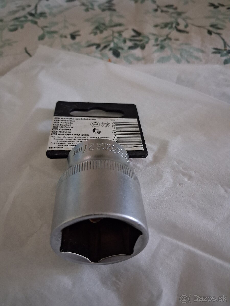 Nadstavec-orech 1/2", vel.27, pre gola sadu, - 2