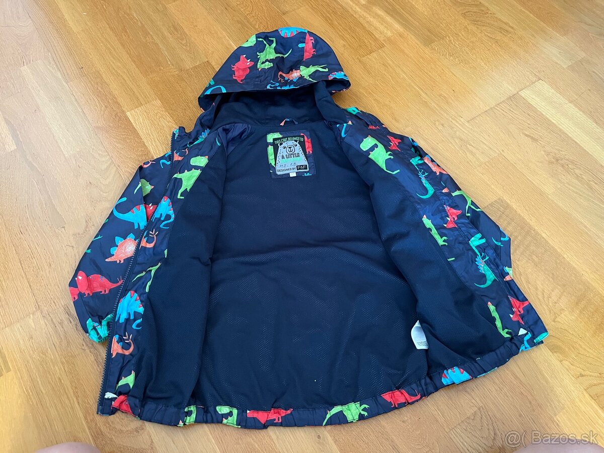 detska lahka bundicka s dinosaurami 122 - 2