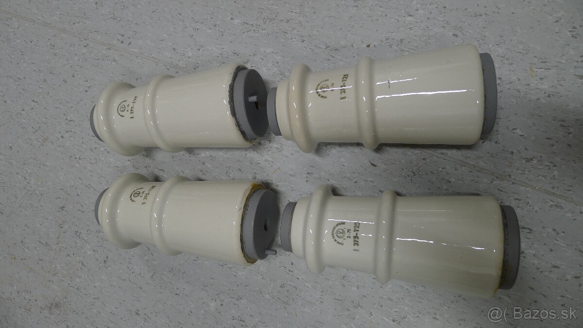 Predám 4 porcelánové izolátory - 2