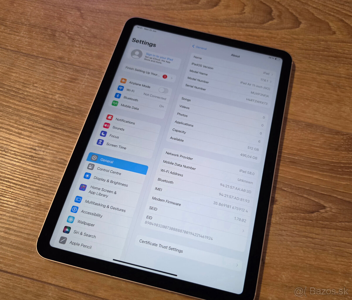 Apple iPad Air 11 m2 512gb Cellular - 2