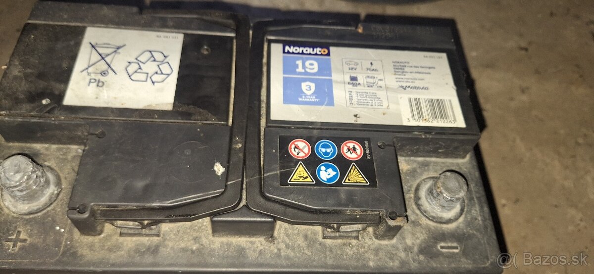 PREDÁM AUTOBATÉRIU zn. NORAUTO - 2