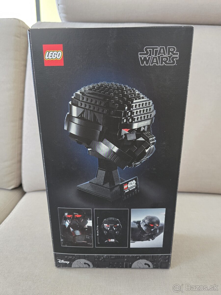 Predám LEGO Star Wars 75343 Dark Trooper Helmet - 2
