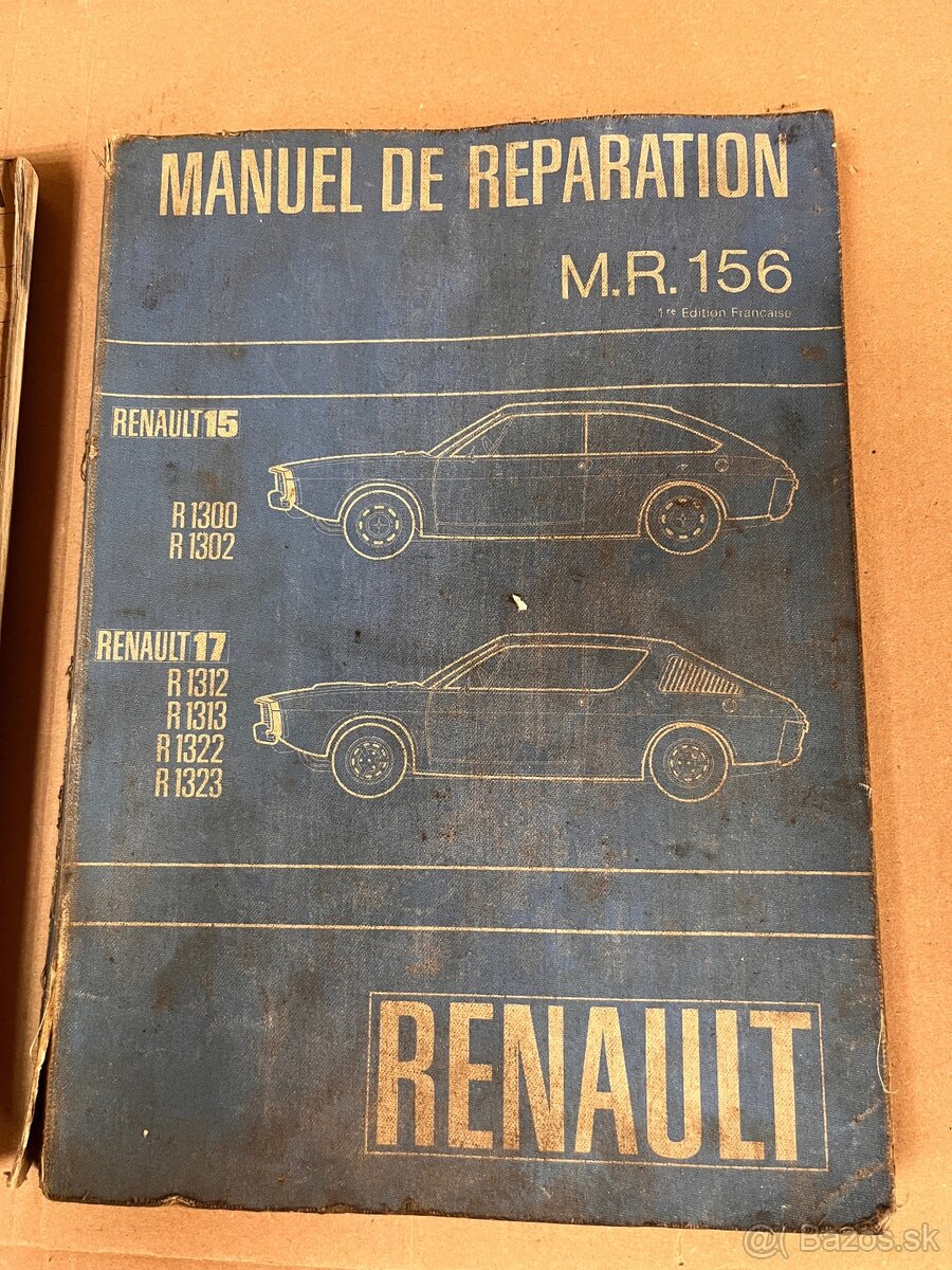 Dielenska príručka Renault R16 a R15/17 - 2