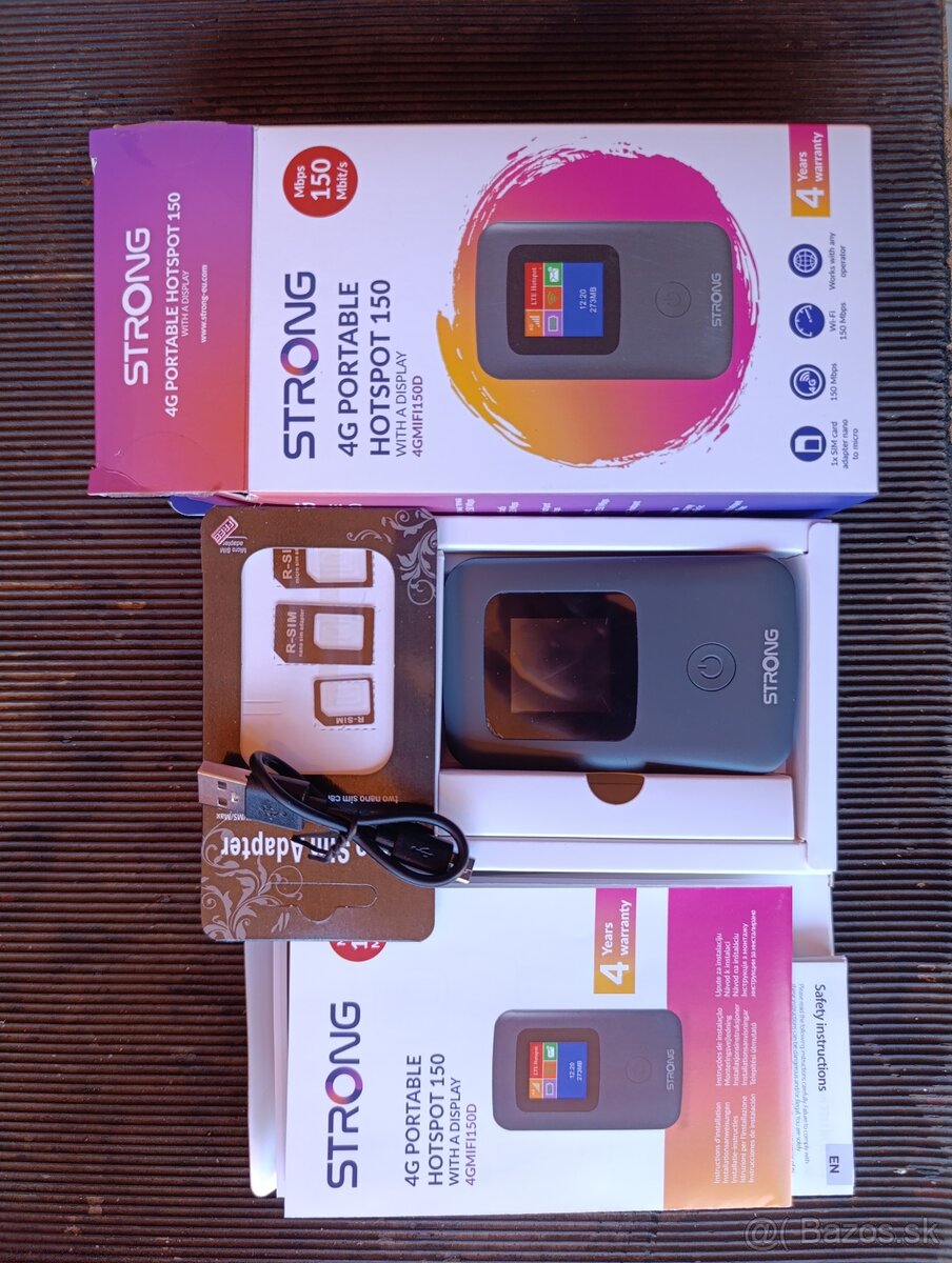 Prenosný wifi router - 2