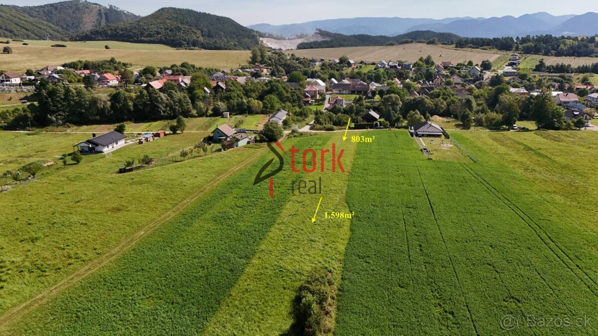 Na predaj - Stavebné pozemky v obci Veľká Čierna - 2