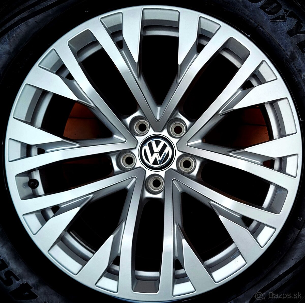 Alu R18 5x112 orig. VW Touareg, Audi Q7 + zimné 255/60 R18 - 2