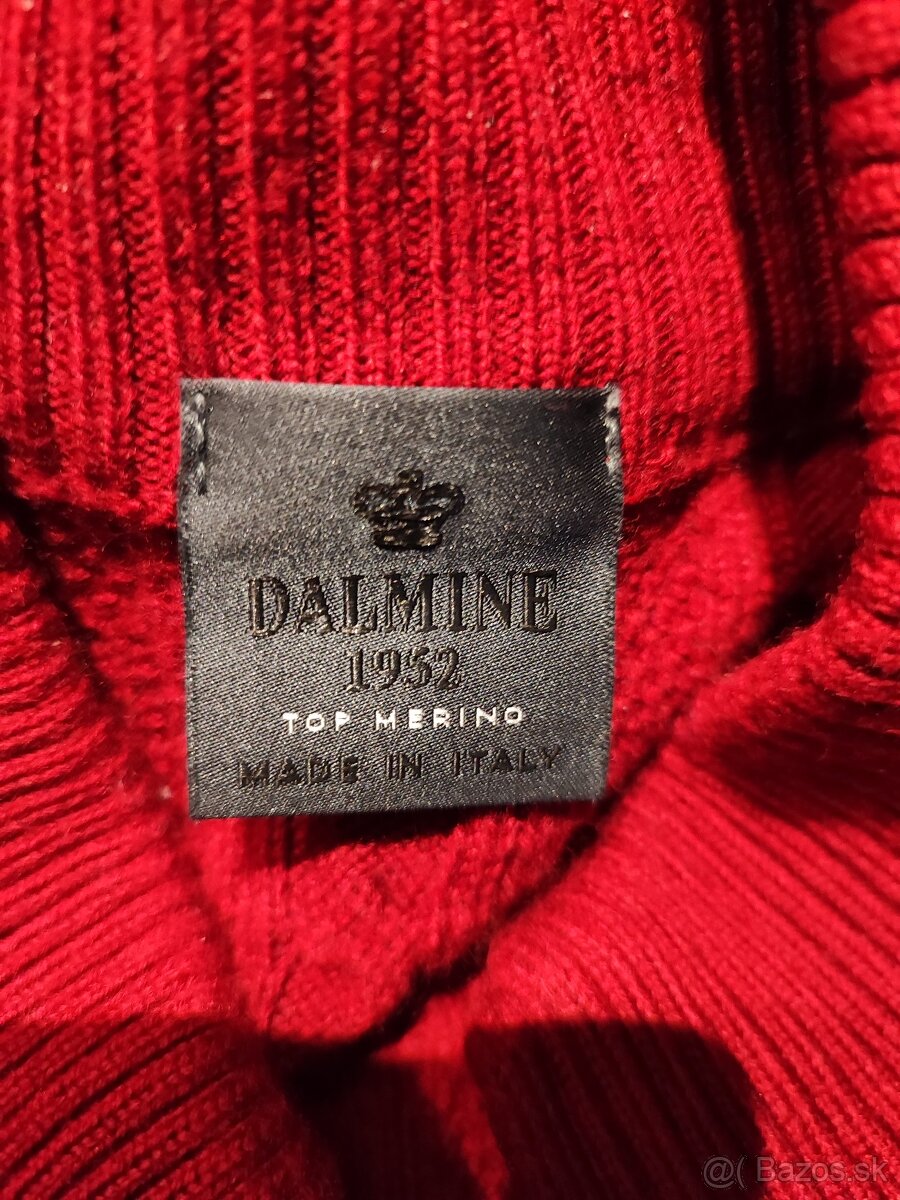 100% merino hrubý pánsky rolák Dalmine - 2