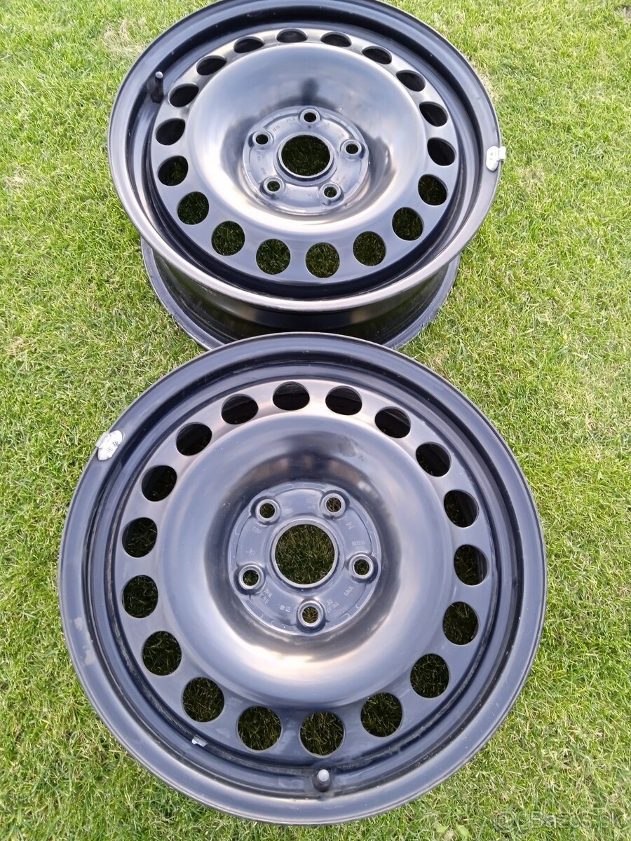 5x112 r16 disky+puklice Škoda, Vw - 2