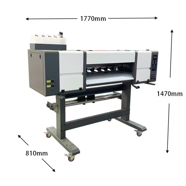DTF Tlačiareň s štyrmi hlavami na 60cm rolku - 2