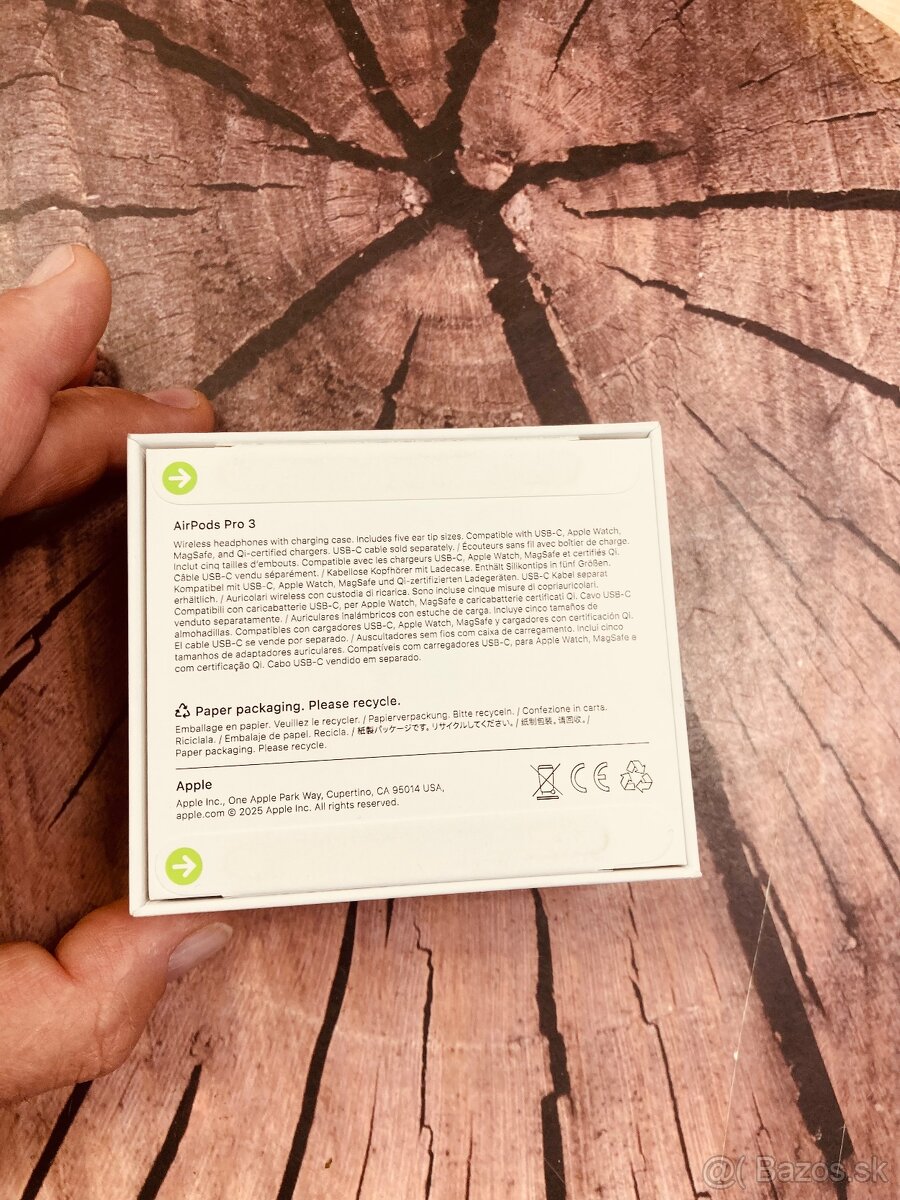 Apple AirPods pro 3 zabalené záruka - 2