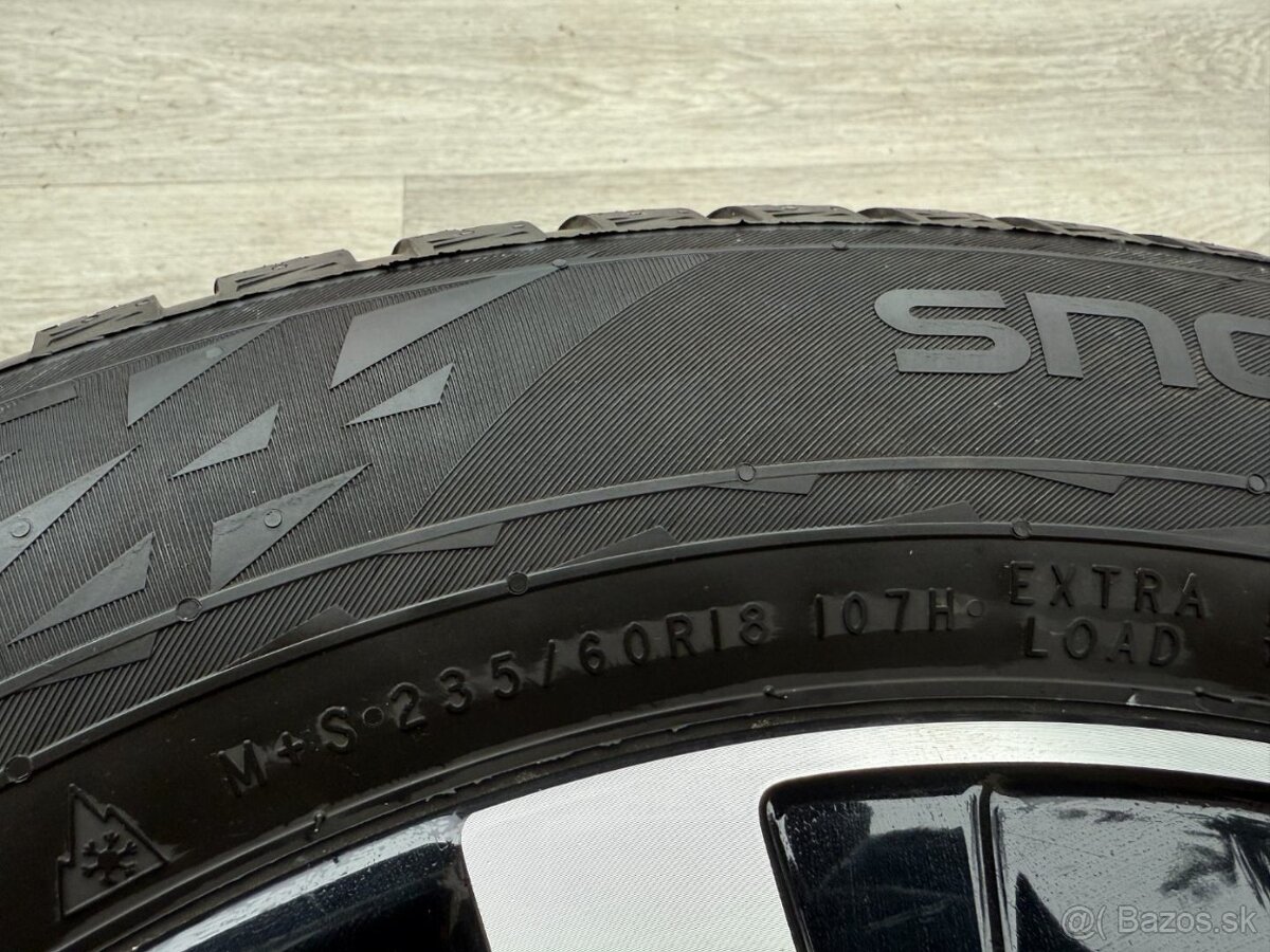 R18 ZIMNI KOLA VOLVO XC60 235/60/18 DOT2025 99,9% - 2