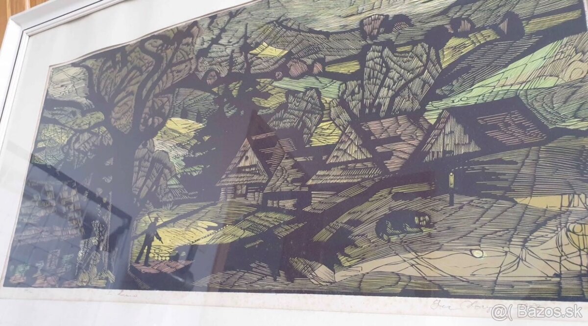 Grafika "Pri humne" Ivan Horyna - 2