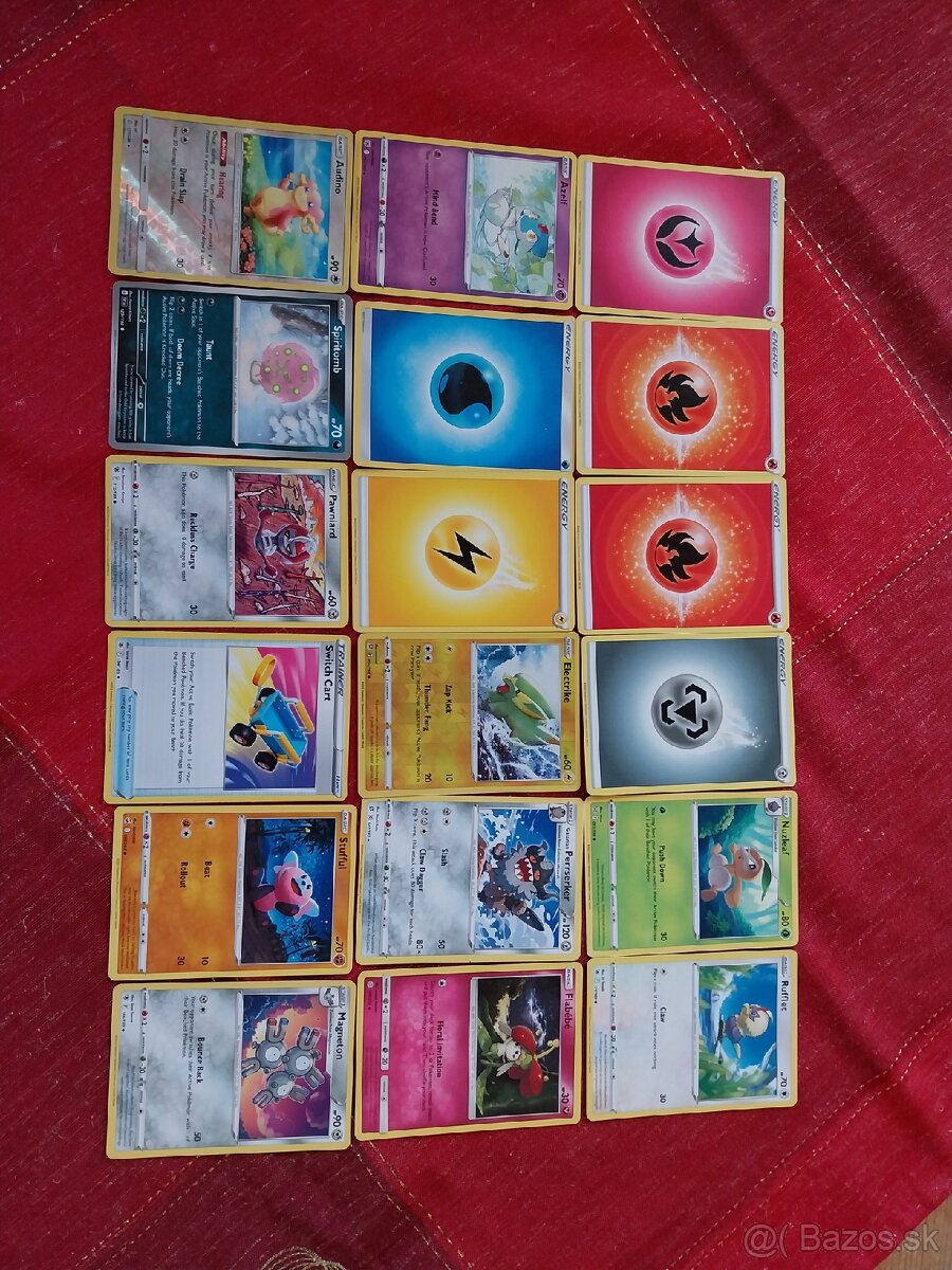 Predám originál karty pokemón - 2