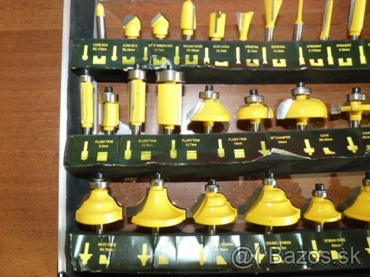 Predam nova sada freziek MOLLER,35 kusov - 2