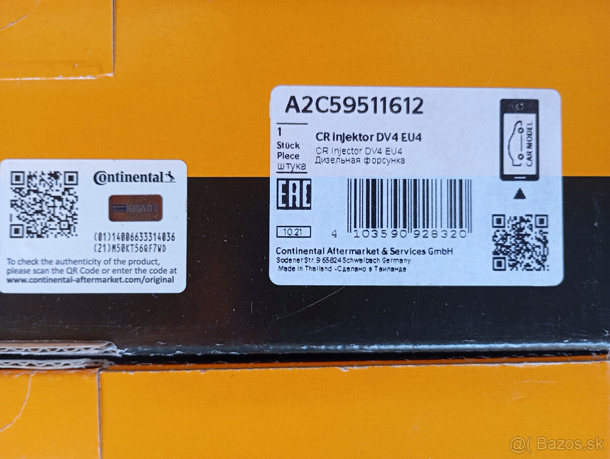 Predám vstrekovače - 2