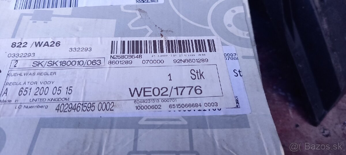 Termostat MERCEDES - 2