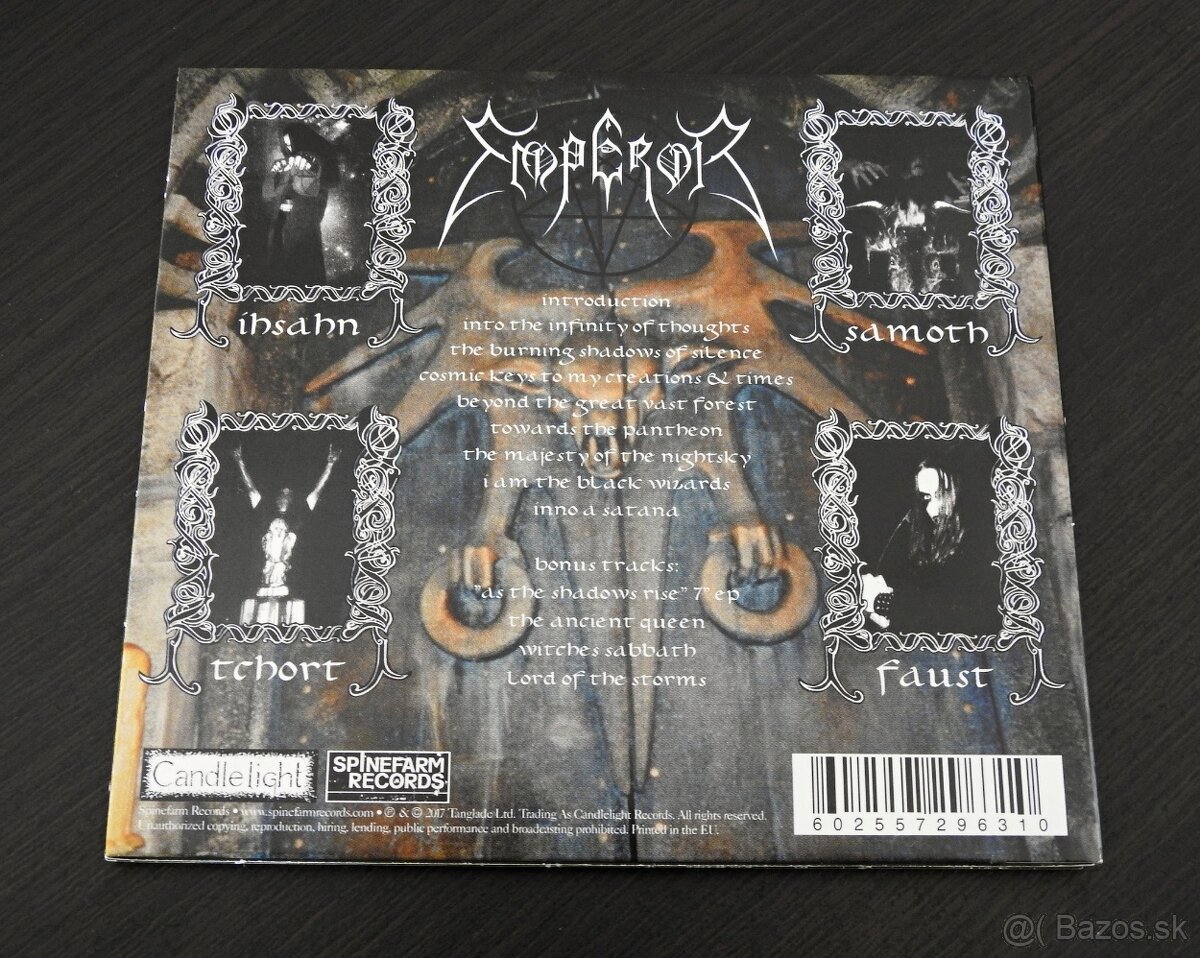 Predám nové CD EMPEROR - In The Nightside Eclipse - 2