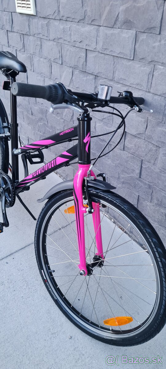 Bicykel Specialized 24" pinkblack - 2