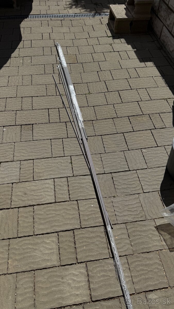 Nerezove týče duté priemer 1 cm - 2