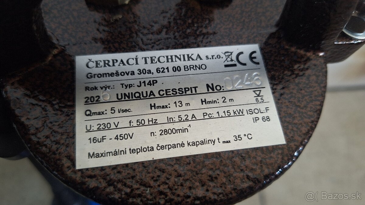UNIQUA CESSPIT J14P - 2