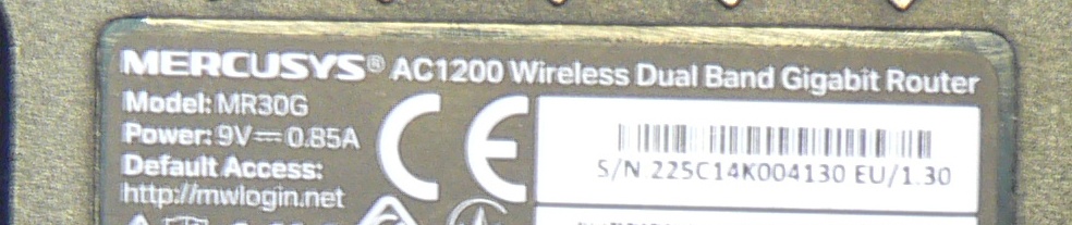 Mercusys MR30G router - 2