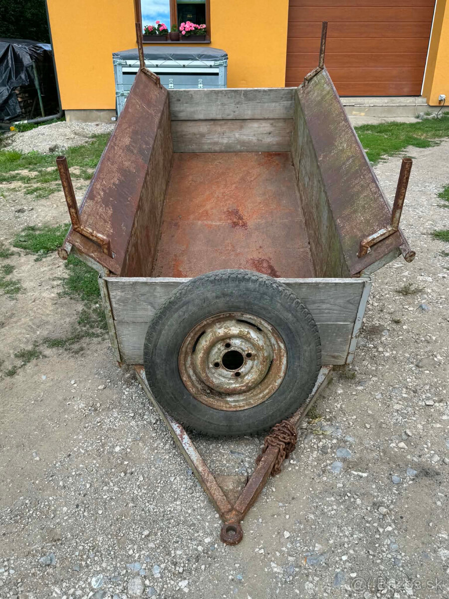 Jednonápravová vlečka za traktor - 2