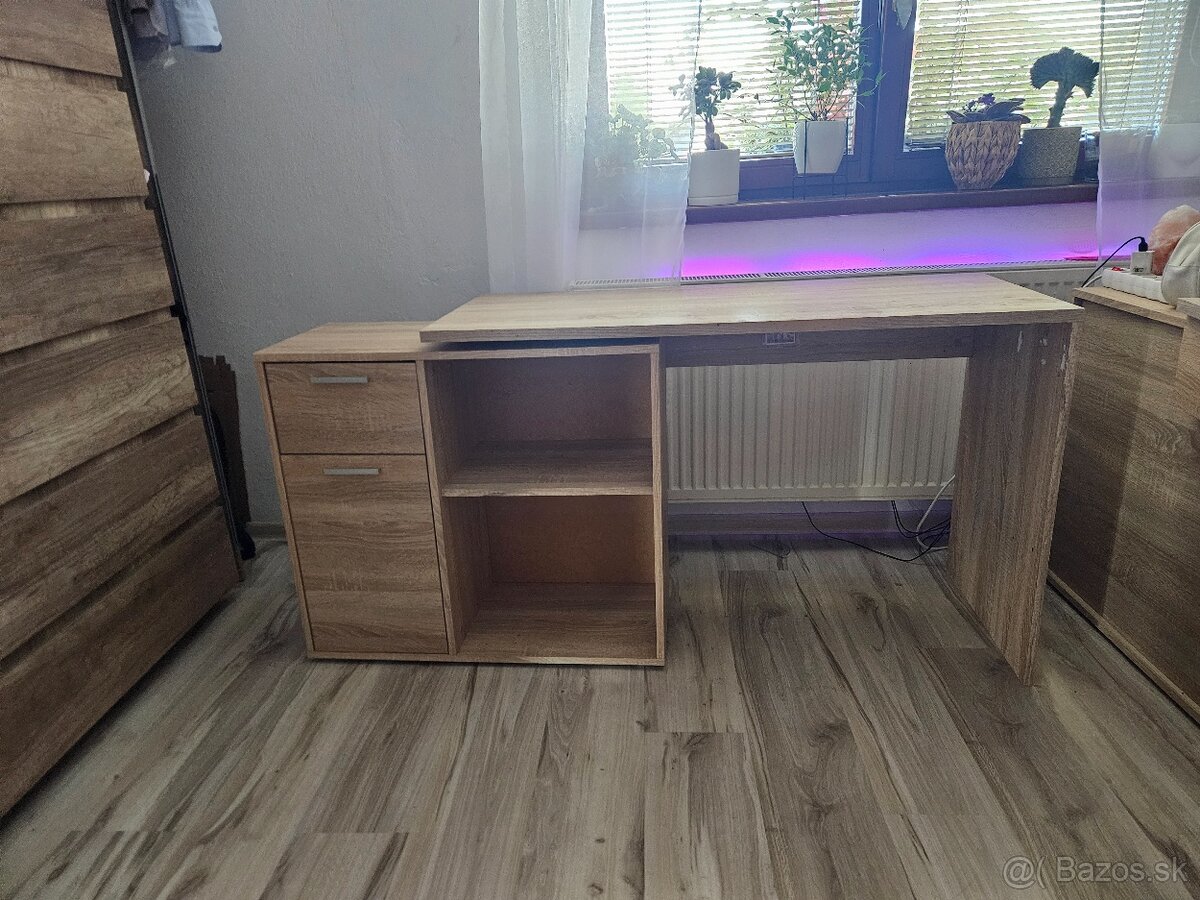 Dubový písací stolík - 2