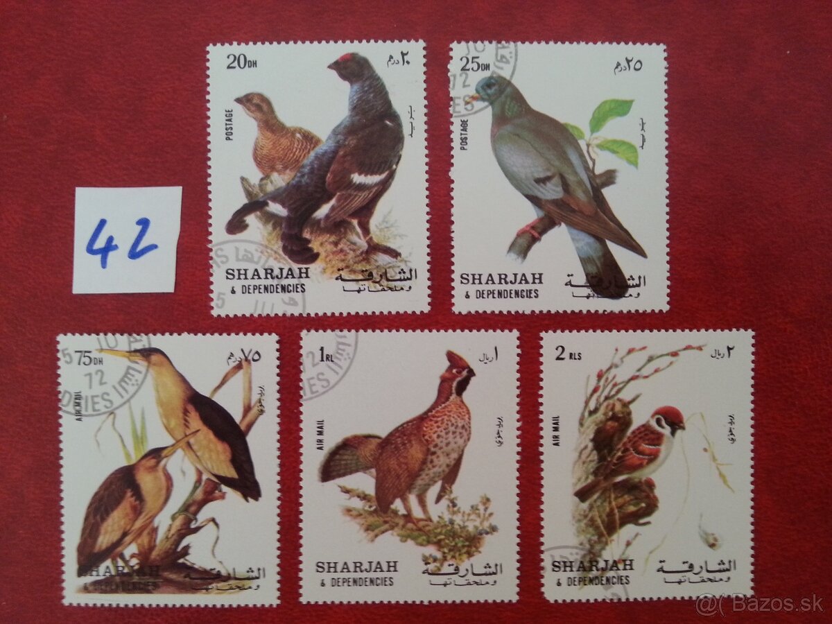Znamky fauna - 2