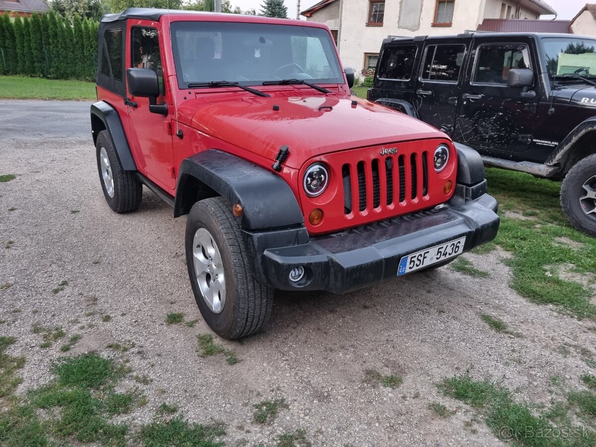 Prodám Jeep Wrangler JK 2.8crd 6kvalt