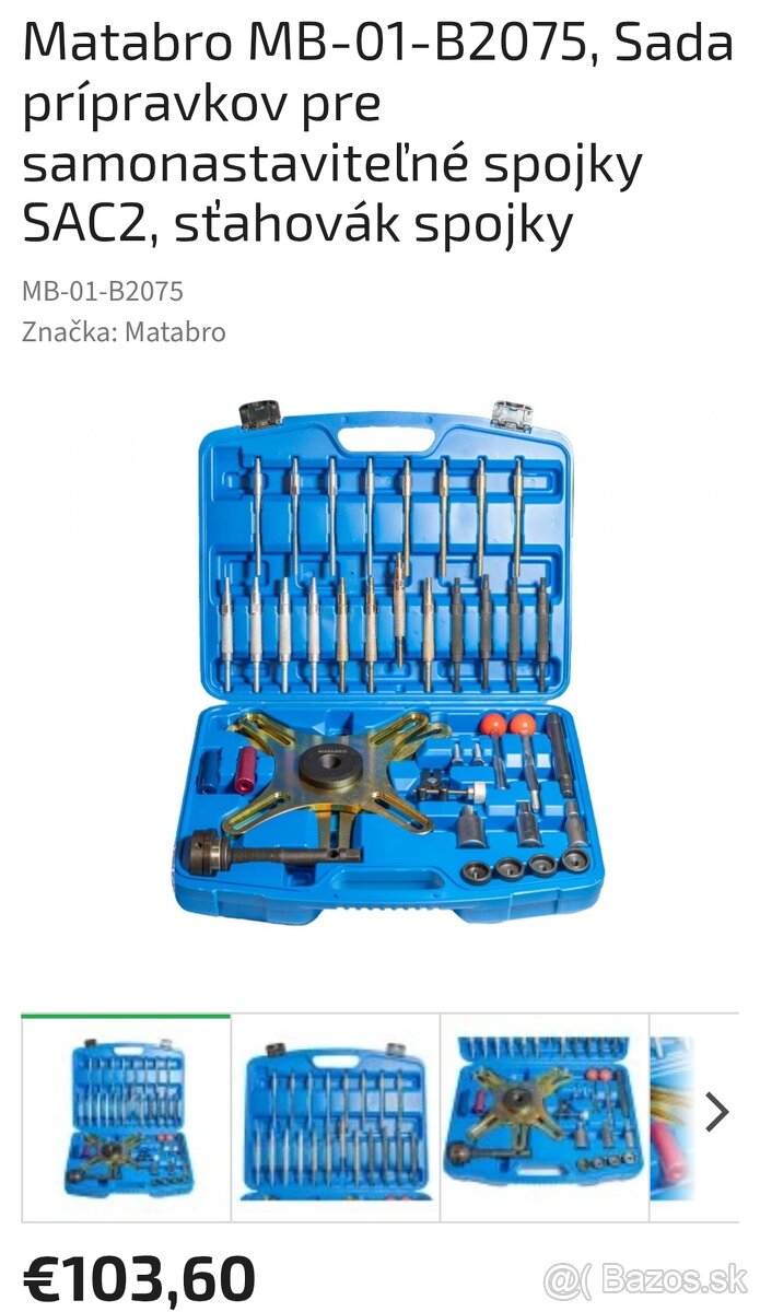 METABRO prípravok na sťahovanie spojky SAC2 - 2