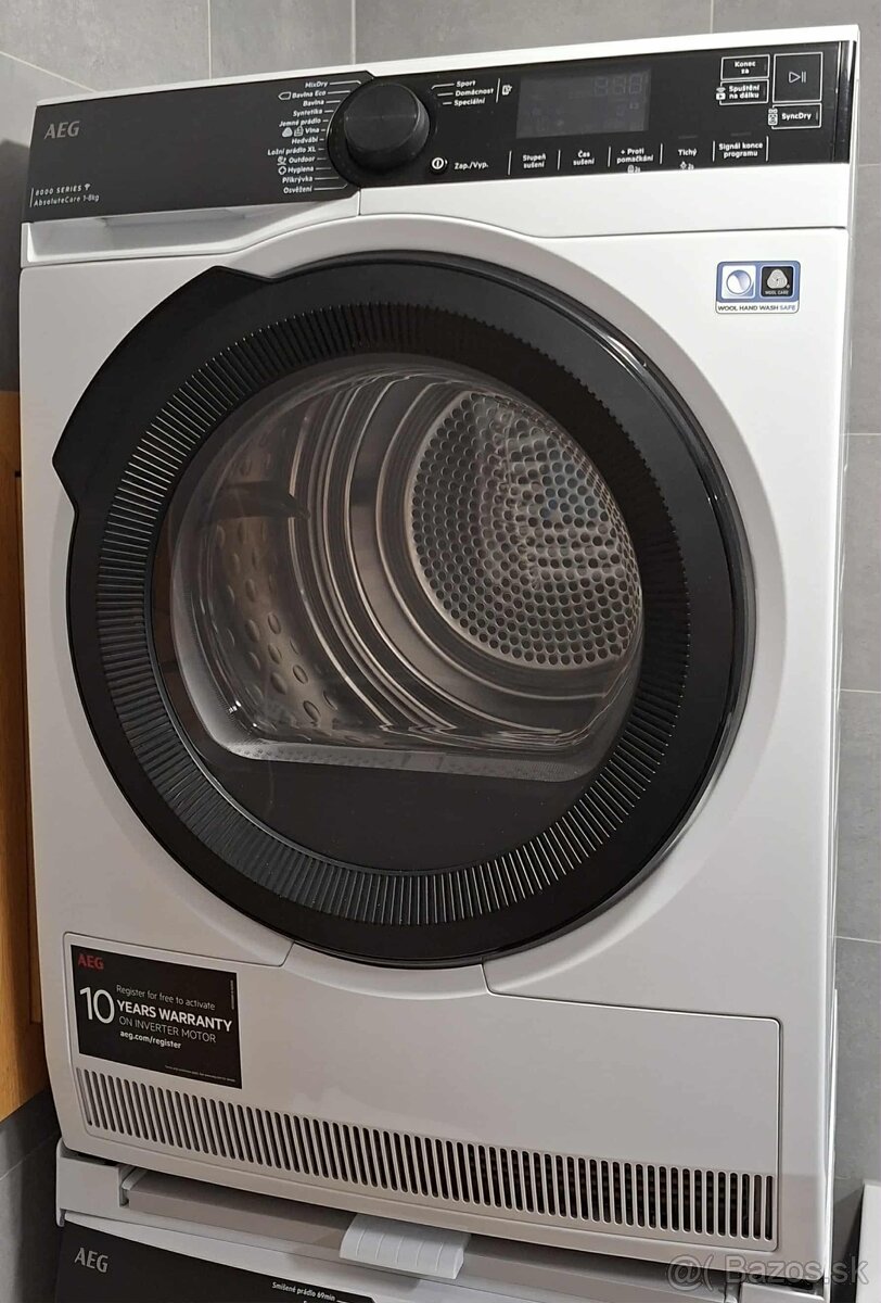 Sušička bielizne AEG AbsoluteCare® 8000 TR838H4CC - 2