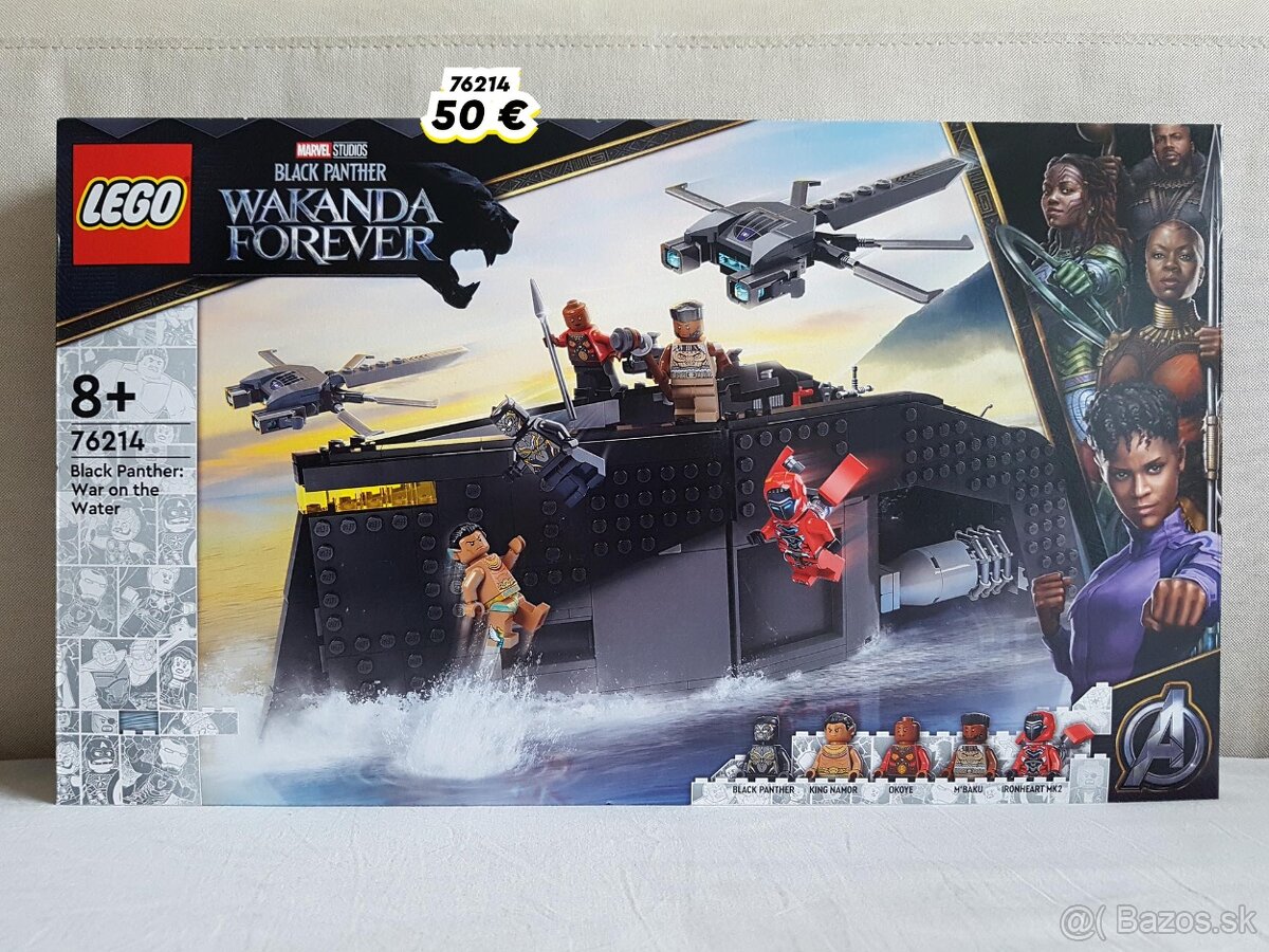 Nové zapečatené sety LEGO Marvel a DC Comics - 2