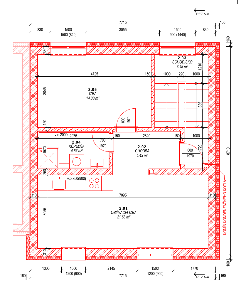 2 izbový byt na prenájom PB ihneď voľný - 2