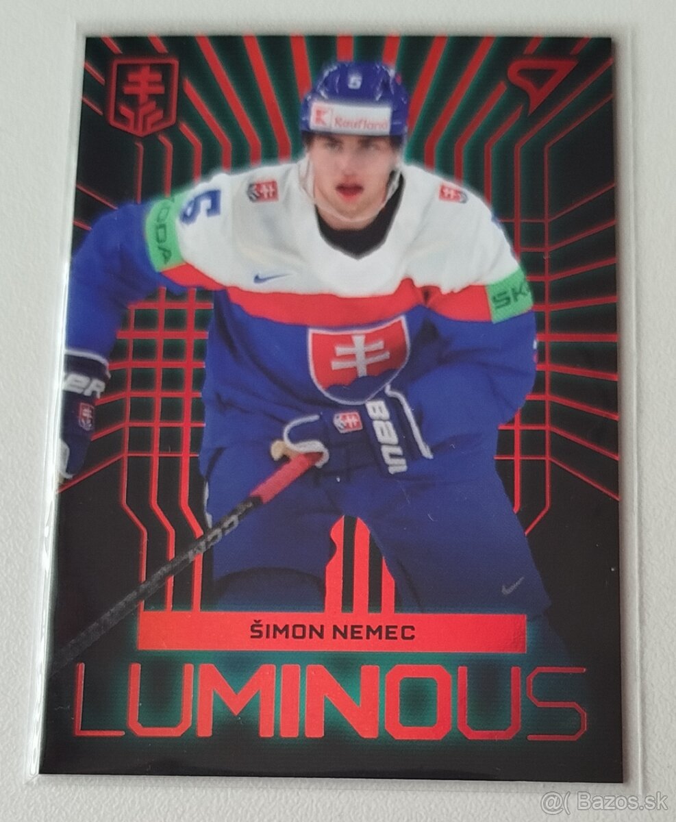 Hokejové kartičky - REGENDA, SLAVKOVSKÝ, NEMEC - 2