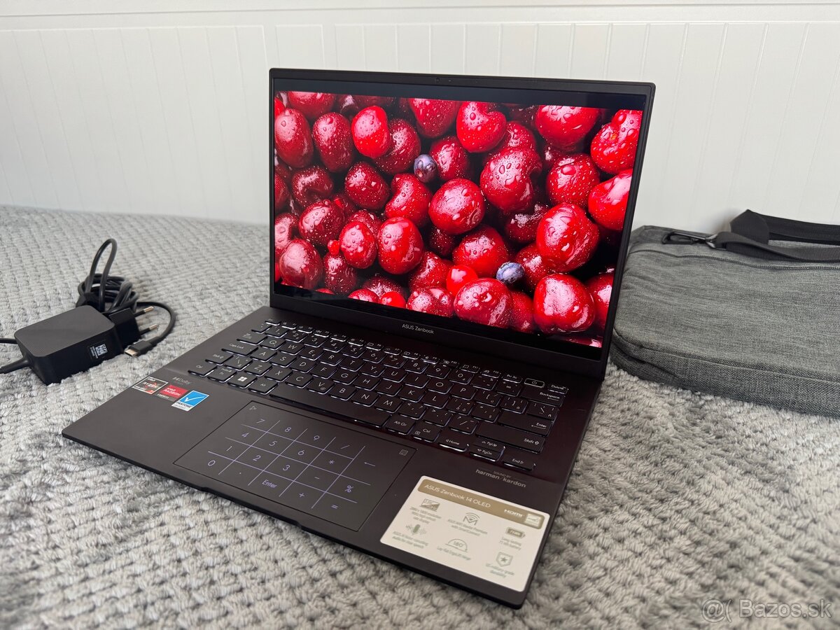 ASUS Zenbook 14 OLED UM3402YA, perfektný stav + obal - 2