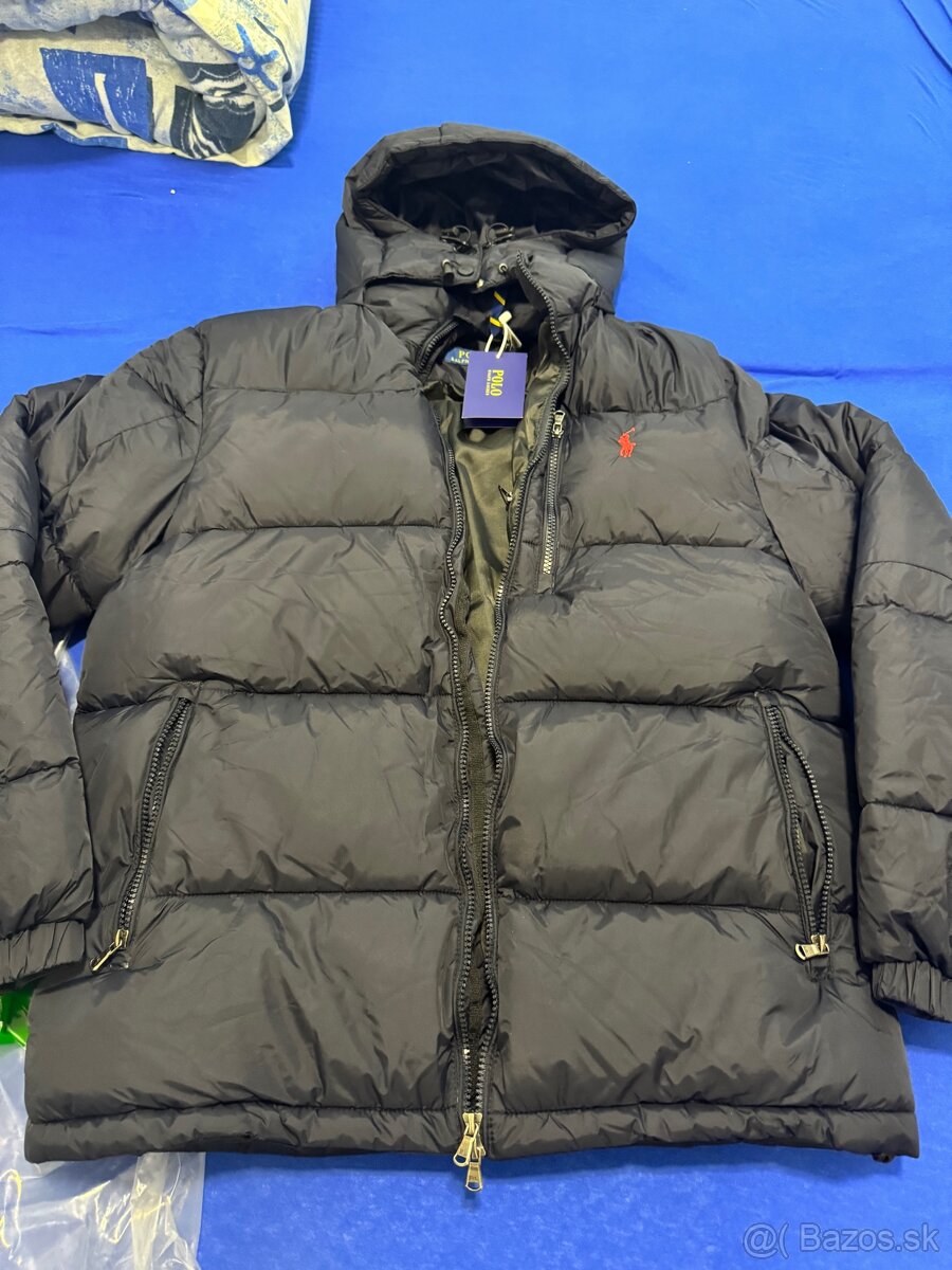 poloralphlauren modrá bunda - 2