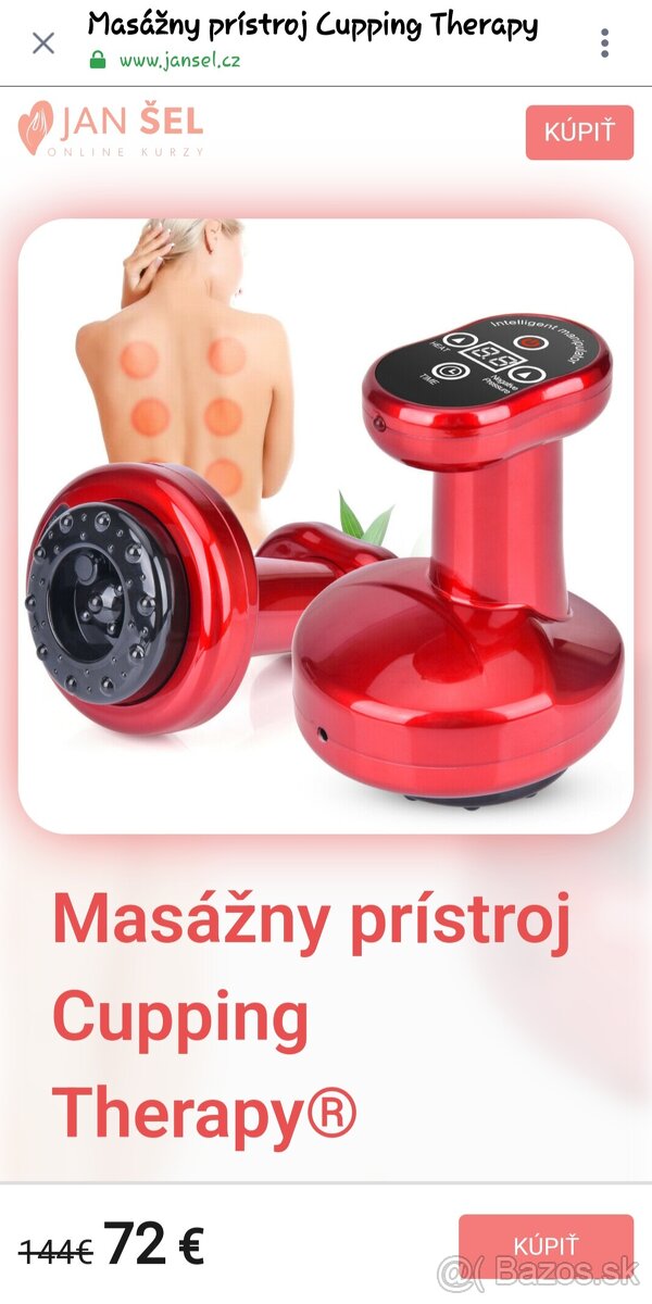 Masážny prístroj Cupping Therapy NOVÝ - 2