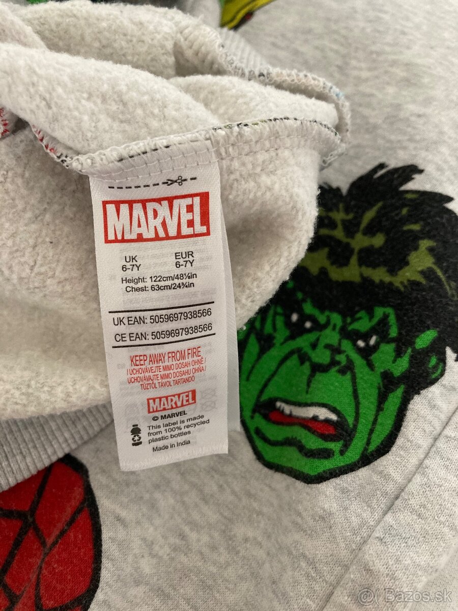 Detský teplákový set Marvel vel.122 - 2