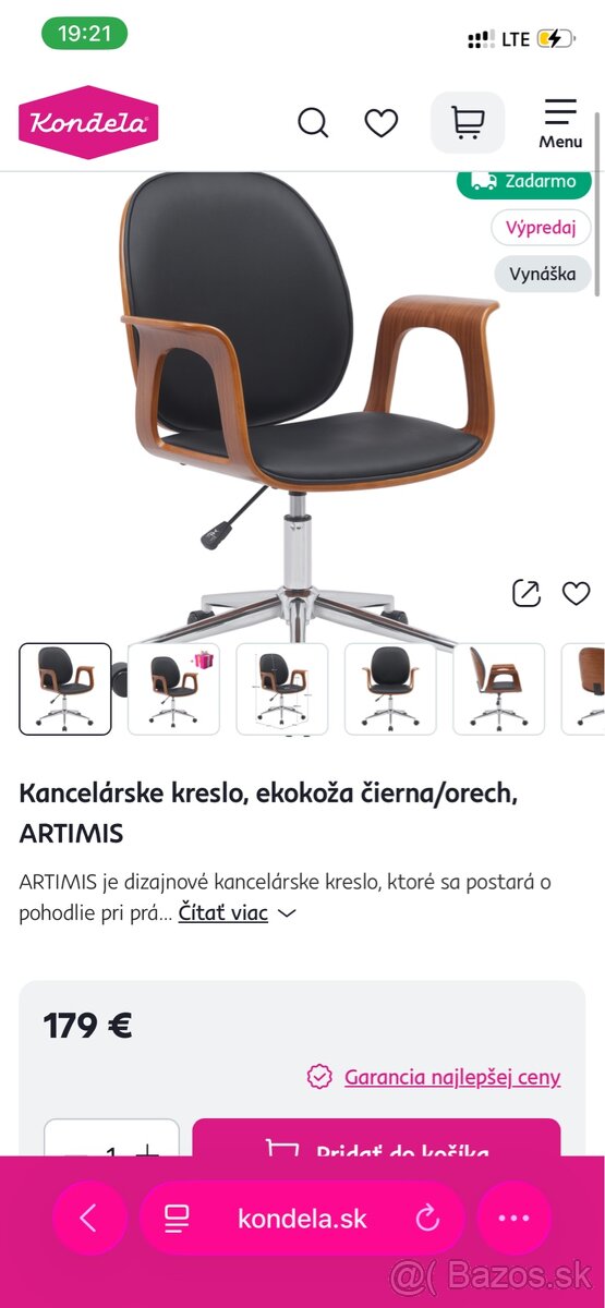 Kancelárske kreslo ARTEMIS - 2