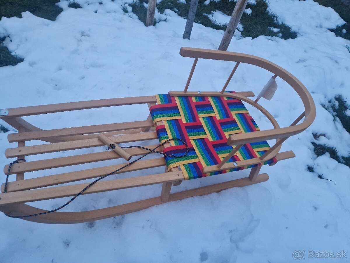 Kvalitne drevene sanky - 2