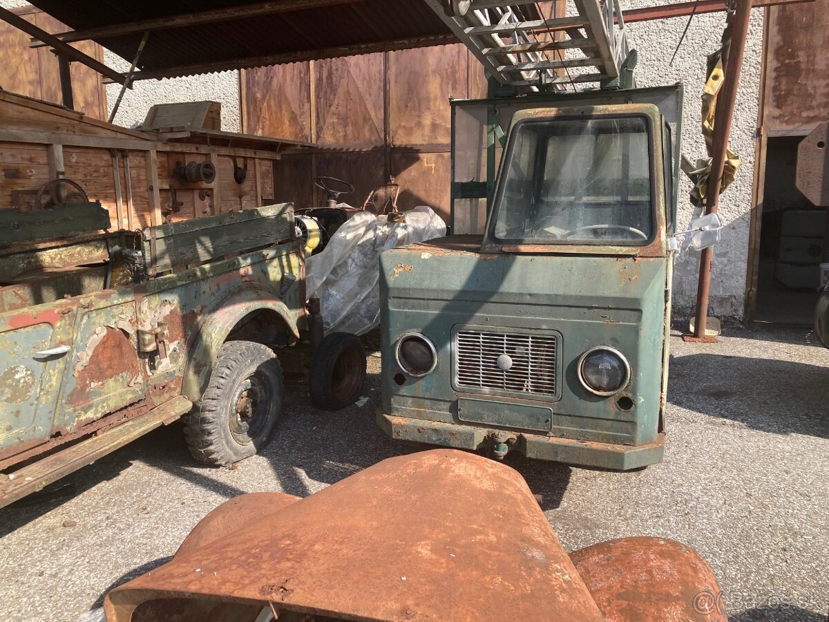 Multicar M22 mechanický rebrík predám - 2